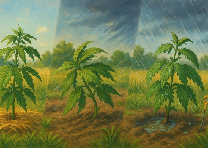 Как защитить каннабис от непогоды