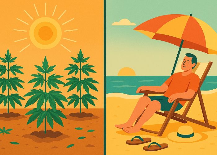 Как оставить каннабис в аутдоре без присмотра и не переживать